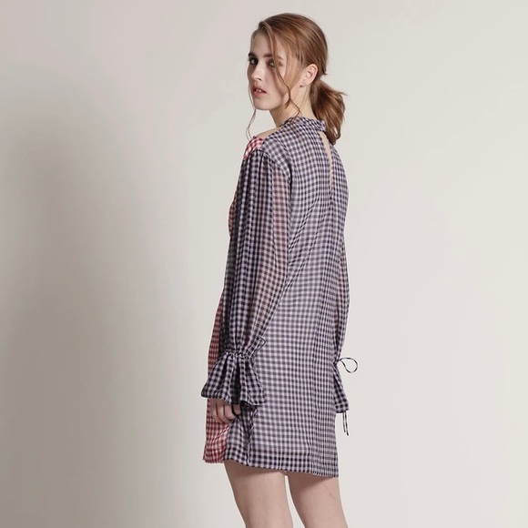 N12H  
MARION DRESS, GINGHAM - Picture 2 of 6